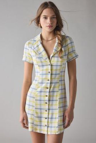 Simona Shirt Dress - Beige XS at Urban Outfitters - BDG - Modalova