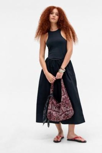 Bianca Midi Dress - Black XS at Urban Outfitters - BDG - Modalova