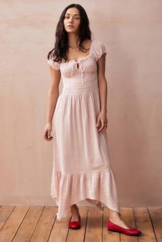 Suki Midi Dress - Pink 2XS at Urban Outfitters - Kimchi Blue - Modalova