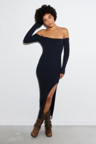 Marni Knit Off-The-Shoulder Midi Dress - 2XS at Urban Outfitters - BDG - Modalova