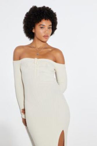 Marni Knit Off-The-Shoulder Midi Dress - 2XS at Urban Outfitters - BDG - Modalova