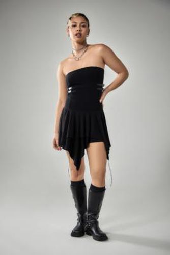 Bonnie Buckle Bandeau Mini Dress - Black 2XS at Urban Outfitters - Silence + Noise - Modalova