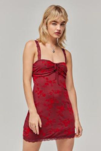 UO Mon Chaton Floral Mini Dress - 2XS at - Urban Outfitters - Modalova