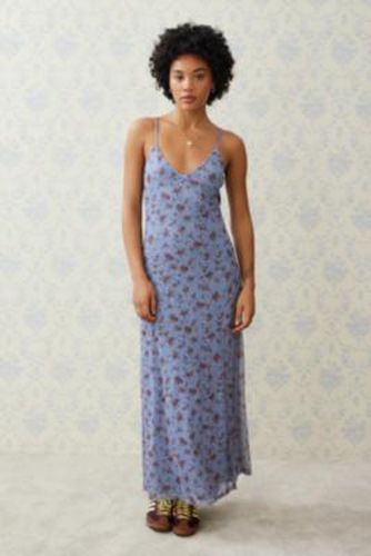 UO Floral Mesh Maxi Dress - 2XS at - Urban Outfitters - Modalova