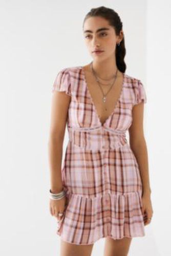 Megan Mini Dress - Pink 2XS at Urban Outfitters - Light Before Dark - Modalova