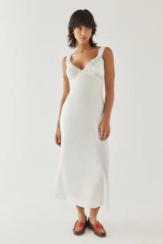 Bex Lingerie Slip Dress - White L at Urban Outfitters - Light Before Dark - Modalova