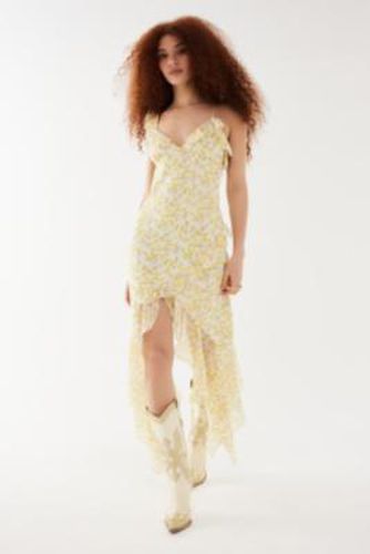 Yasmin Midi Dress - Yellow 2XS at Urban Outfitters - Light Before Dark - Modalova