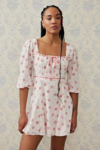 Crysta Floral Mini Dress - 2XS at Urban Outfitters - Kimchi Blue - Modalova