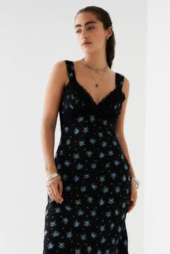 Bex Lingerie Slip Dress - Black 2XS at Urban Outfitters - Light Before Dark - Modalova