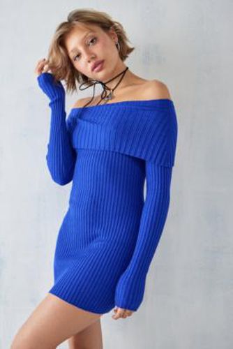 UO Tori Off-The-Shoulder Knit Mini Dress - L at - Urban Outfitters - Modalova
