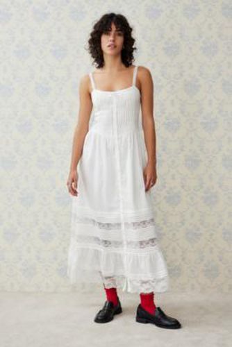 Odessa Midi Dress - White 2XS at Urban Outfitters - Kimchi Blue - Modalova
