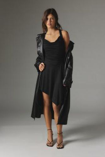 Jordyn Asymmetrical Cross-Back Mini Dress - Black 2XS at Urban Outfitters - Silence + Noise - Modalova