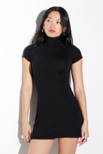 Gigi Mock Neck Mini Dress - Black 2XS at Urban Outfitters - Silence + Noise - Modalova