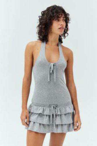 UO Belle Ruffle Playsuit - 2XS at - Urban Outfitters - Modalova