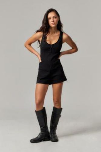 Fox Bangaline Playsuit - Black 2XS at Urban Outfitters - Silence + Noise - Modalova