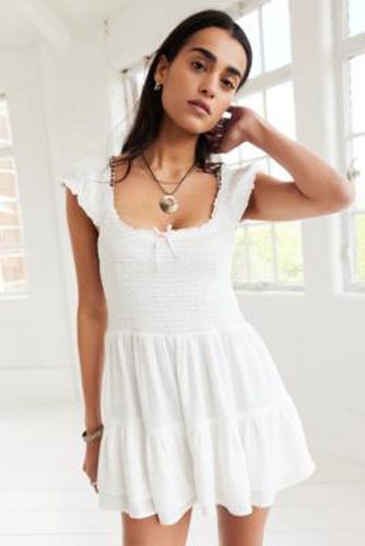 Rae Playsuit - White XL at Urban Outfitters - Kimchi Blue - Modalova