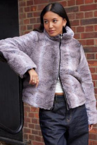 Reversible Faux Fur Jacket - 2XS at Urban Outfitters - Silence + Noise - Modalova