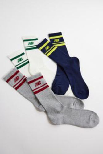 Multi Hoop Socks 3-Pack L at Urban Outfitters - New Balance - Modalova