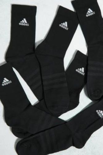 Black Sports Crew Socks 3-Pack - Black at Urban Outfitters - adidas - Modalova