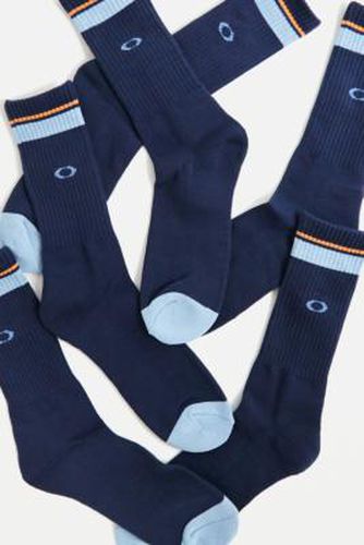 Navy Essential Socks 3-Pack - Navy at Urban Outfitters - Oakley - Modalova