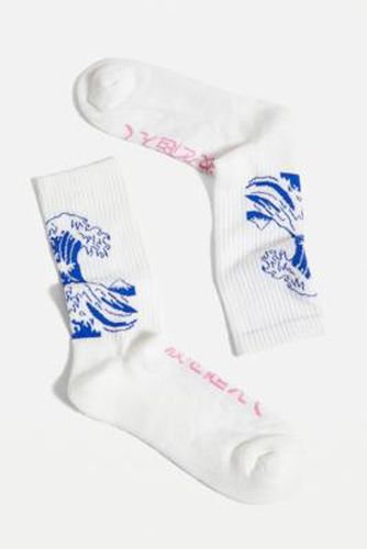 Iets frans. UO Hokusai Great Wave Socks - Ivory at Urban Outfitters - iets frans... - Modalova