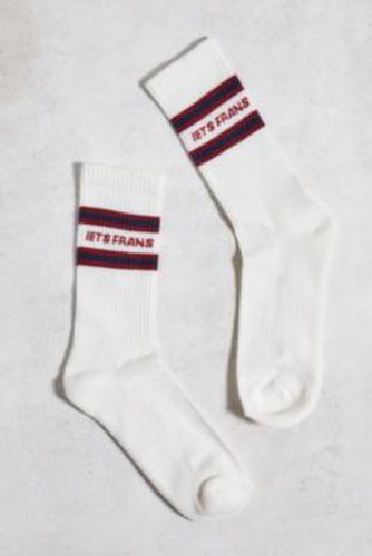 Iets frans. White Hoop Socks - White at Urban Outfitters - iets frans... - Modalova
