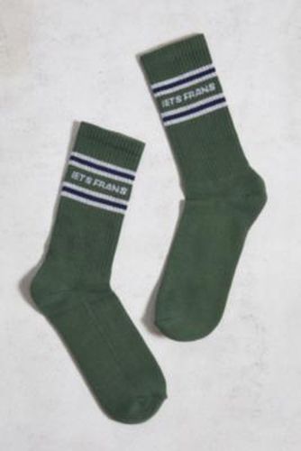Iets frans. Green Hoop Socks - Green at Urban Outfitters - iets frans... - Modalova
