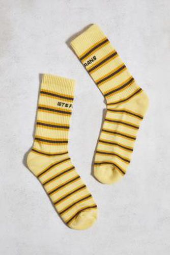 Iets frans. Yellow Stripe Socks - Yellow at Urban Outfitters - iets frans... - Modalova
