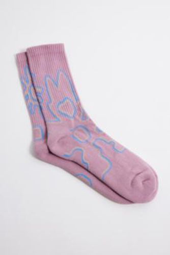 Rose Logo Socks - Rose at Urban Outfitters - Ayker - Modalova