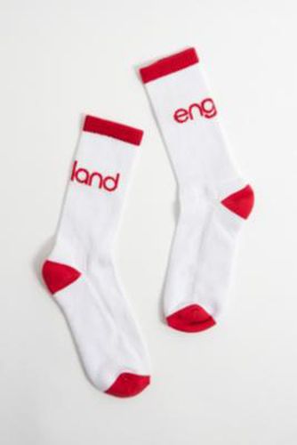 UO England Socks - Red at - Urban Outfitters - Modalova