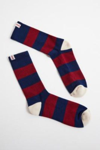 Navy & Red Stripe Socks at Urban Outfitters - BDG - Modalova