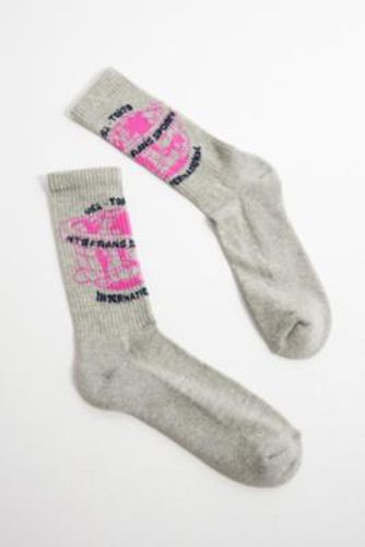 Iets frans. Grey Worldwide Socks - Grey at Urban Outfitters - iets frans... - Modalova