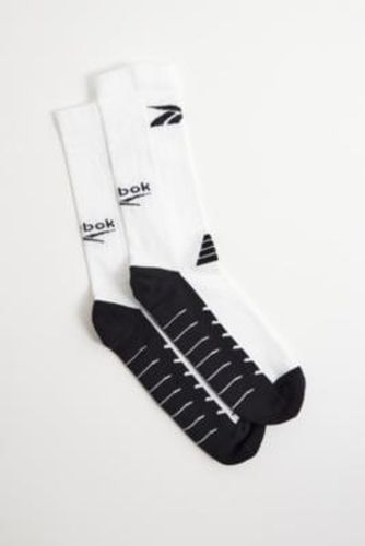 White & Black Sports Socks - White L at Urban Outfitters - Reebok - Modalova
