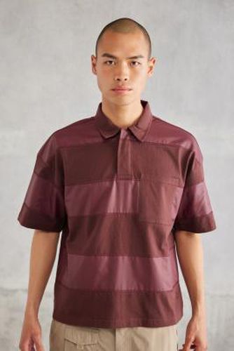 Striped Rugby Shirt - Brown M at Urban Outfitters - Standard Cloth - Modalova