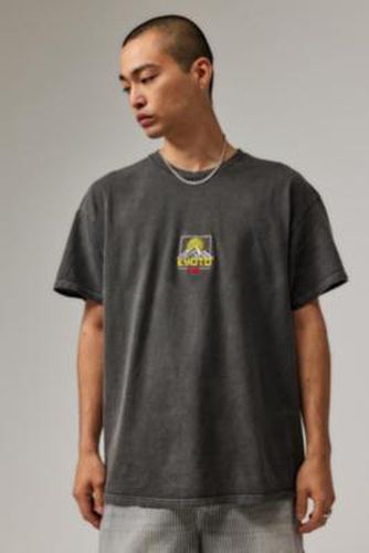 UO Black Kyoto Embroidered T-shirt - Black 2XS at - Urban Outfitters - Modalova