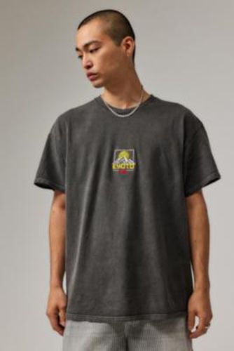 UO Black Kyoto Embroidered T-shirt - Black XS at - Urban Outfitters - Modalova