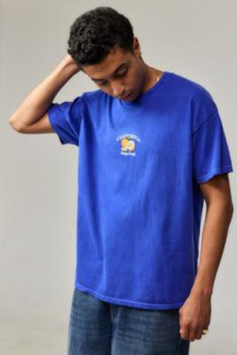 UO California Orange T-Shirt - Blue 2XS at - Urban Outfitters - Modalova