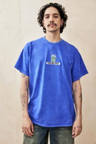 UO Feeling Tipsy T-Shirt - Blue 2XS at - Urban Outfitters - Modalova