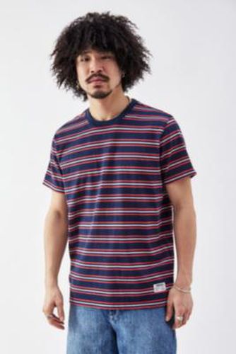 Navy & Red Striped T-Shirt 2XS at Urban Outfitters - BDG - Modalova