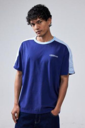 Iets frans. Logo Panel T-Shirt - Blue 2XS at Urban Outfitters - iets frans... - Modalova