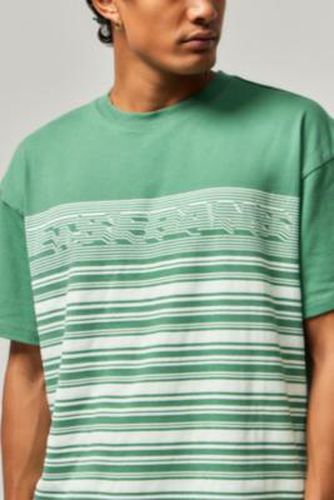 Iets frans. Green Stripe T-Shirt - Green XS at Urban Outfitters - iets frans... - Modalova