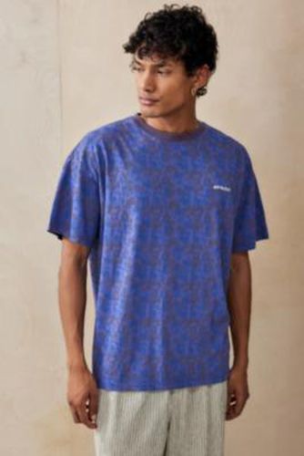 Blue Camouflage T-Shirt - Blue XS at Urban Outfitters - Ayker - Modalova