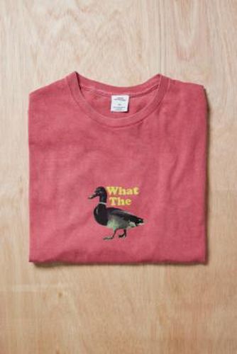 UO Red What The Duck T-Shirt - Red 2XS at - Urban Outfitters - Modalova