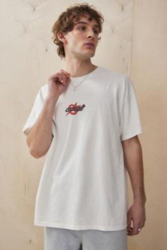 UO White Japanese Star Motif T-Shirt - White 2XS at - Urban Outfitters - Modalova