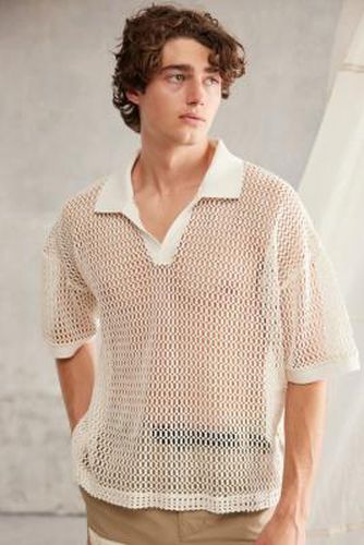 Foundation Open Stitch Polo Shirt - M at Urban Outfitters - Standard Cloth - Modalova