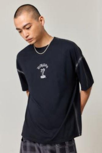 UO Exclusive Airbrush T-Shirt - Black S at Urban Outfitters - Ed Hardy - Modalova