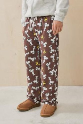 UO Snoopy Roller Printed Lounge Pants - Brown S at - Urban Outfitters - Modalova