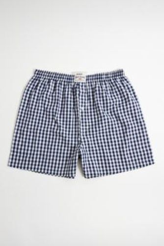 Navy Check Boxer Shorts - M at Urban Outfitters - BDG - Modalova