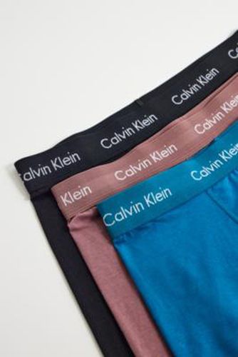 Black, Blue & Mauve Boxer Trunks 3-Pack S at Urban Outfitters - Calvin Klein - Modalova