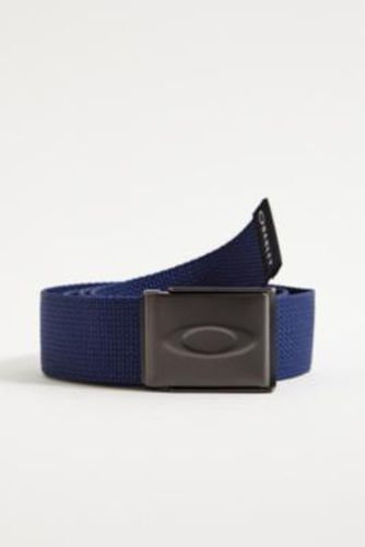 Navy Ellipse Webbing Belt - Navy at Urban Outfitters - Oakley - Modalova